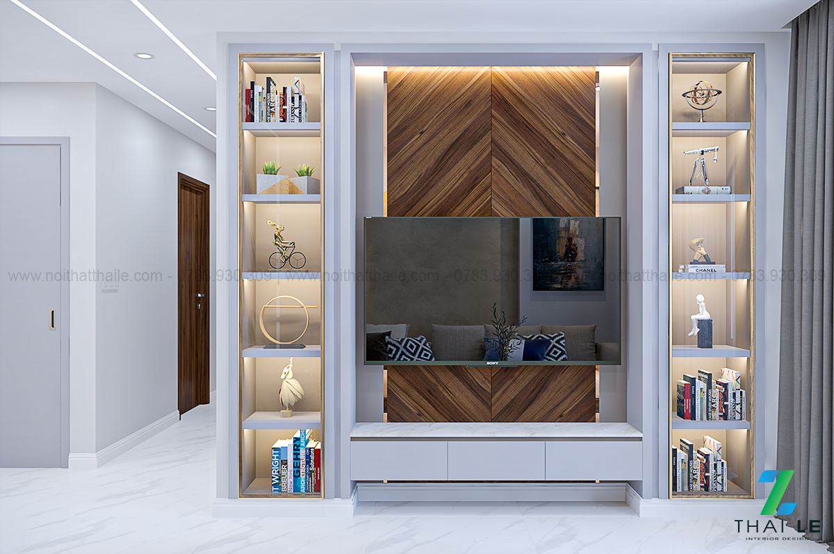 Thiết kế nội thất căn hộ Hà Đô Centrosa Garden Q.10 - 120m2